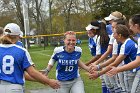 Softball vs Emerson 1  Wheaton College Softball vs Emerson in game 1 of a doubleheader. - Photo By: KEITH NORDSTROM : Wheaton, Softball
